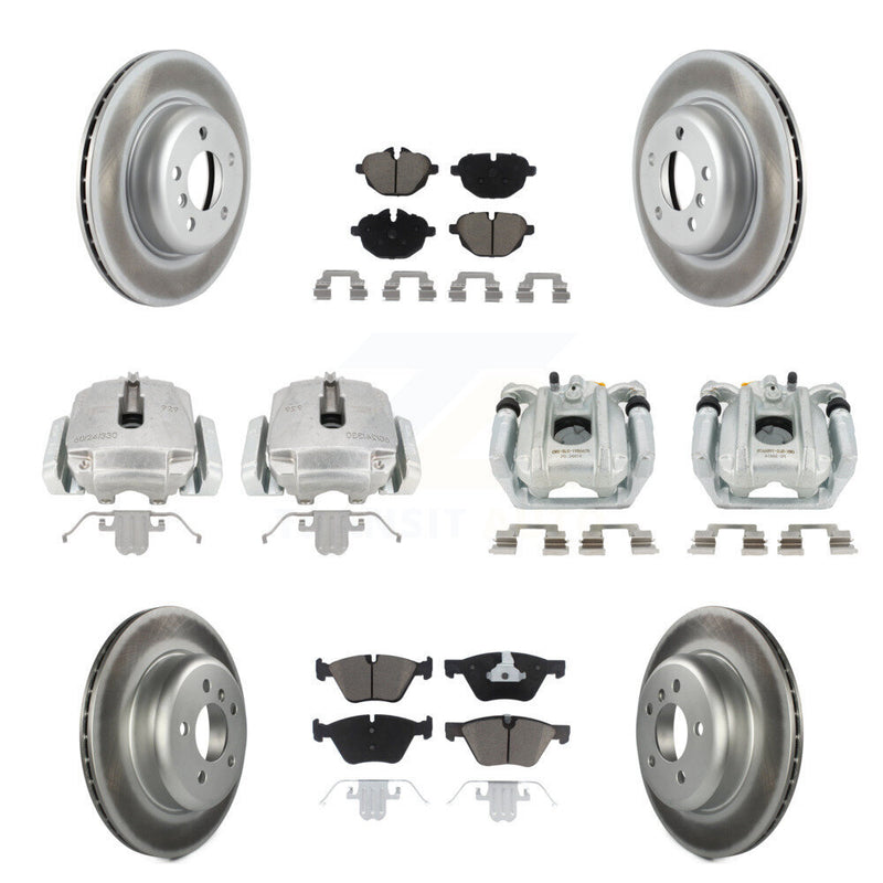 Transit Auto KCG-100985C Disc Brake Kit for 2011-2016 BMW 528i xDrive, BMW 528i - Front and Rear product image