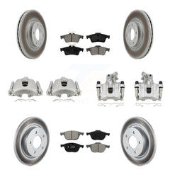 Transit Auto KCG-100985S Disc Brake Kit for 2008-2013 Mazda 3 Sport, Mazda 3 - Front and Rear product image