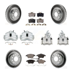 Transit Auto KCG-100985T Disc Brake Kit for 2014-2015 Volkswagen Beetle - Front and Rear product image