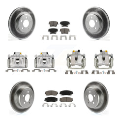 Transit Auto KCG-100986C Disc Brake Kit for 2005-2011 Chrysler 300, Dodge Challenger, Dodge Charger & more - Front and Rear product image