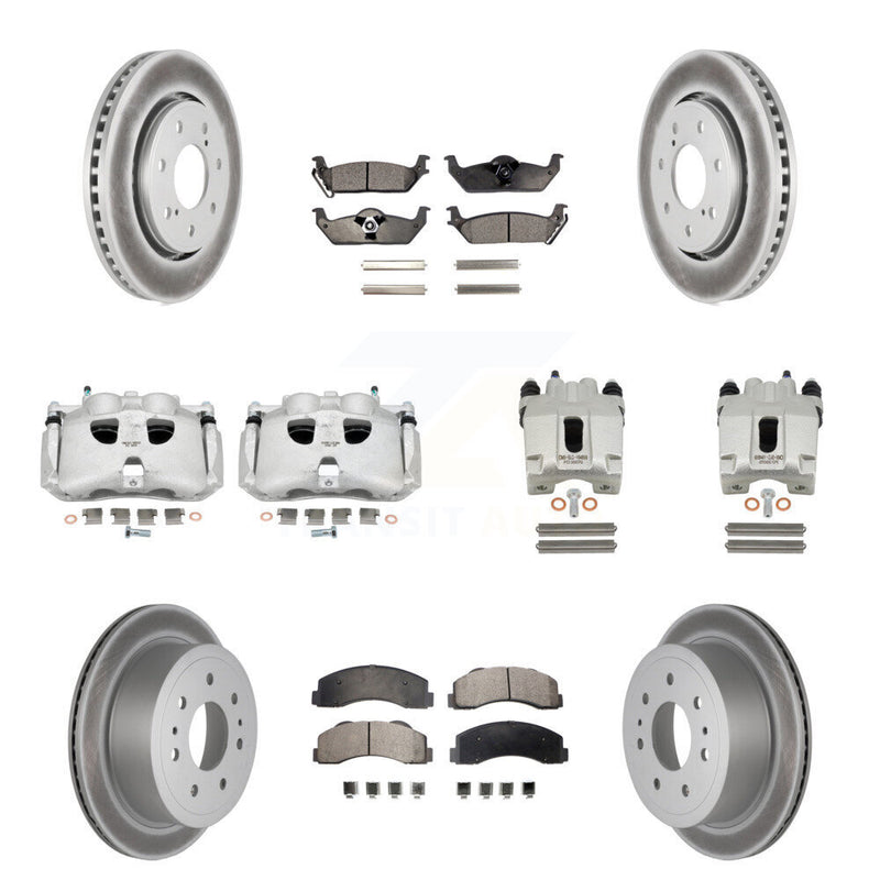 Transit Auto KCG-100986P Disc Brake Kit for 2010-2011 Ford F-150 - Front and Rear product image