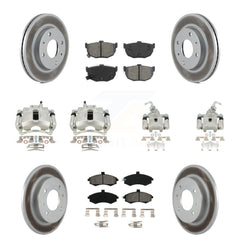 Transit Auto KCG-100986S Disc Brake Kit for 2002-2004 Hyundai Elantra - Front and Rear product image