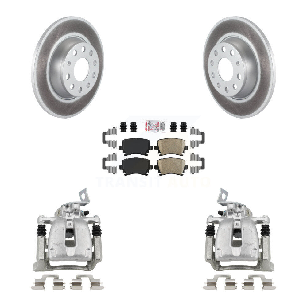 Transit Auto KCG-100987N Disc Brake Kit for 2008 Volkswagen Passat - Rear product image