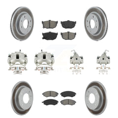 Transit Auto KCG-100987S Disc Brake Kit for 2002 Hyundai Elantra - Front and Rear product image