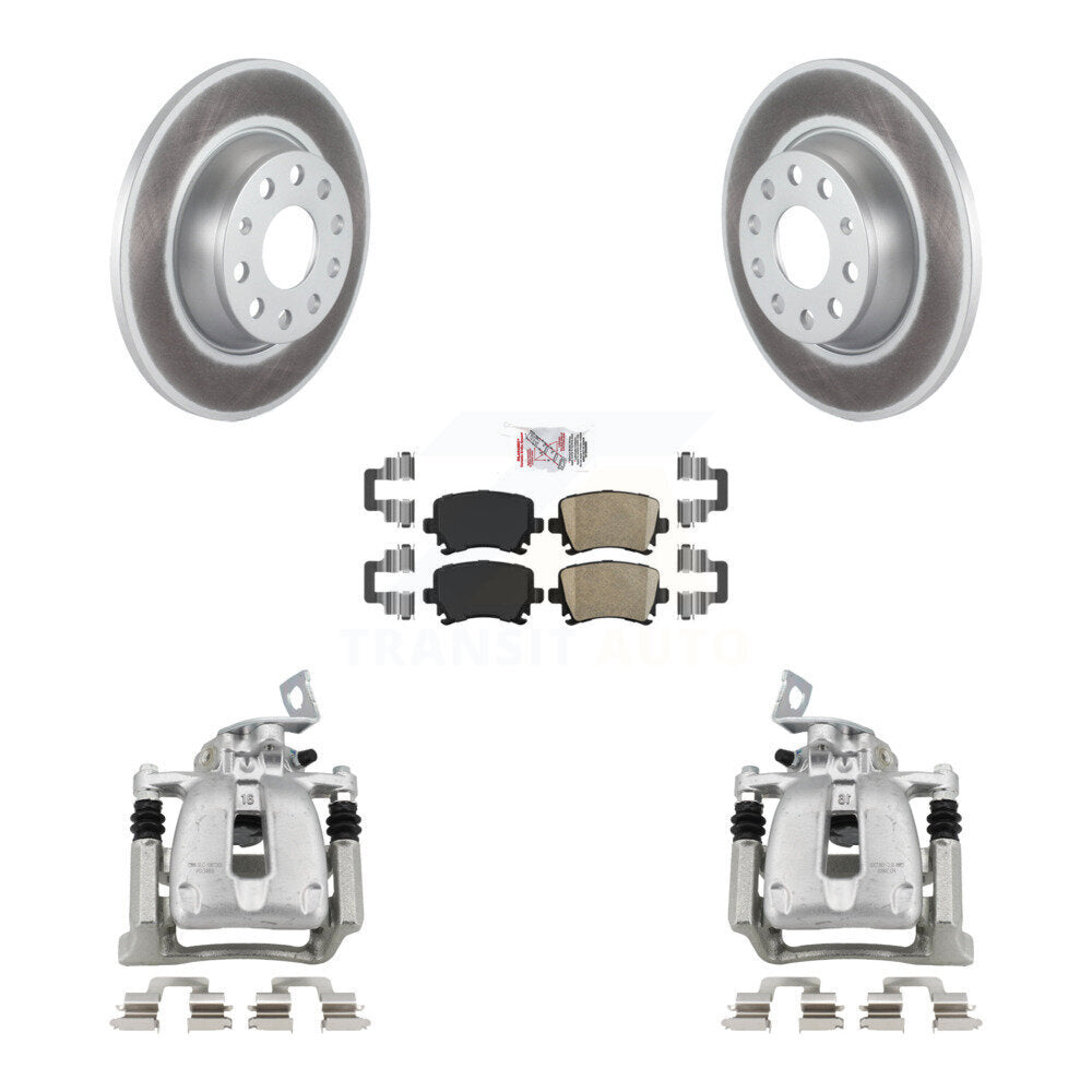 Transit Auto KCG-100988N Disc Brake Kit for 2008 Volkswagen Passat - Rear product image