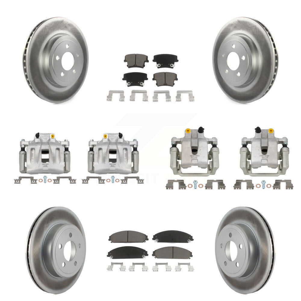 Transit Auto KCG-100989C Disc Brake Kit for 2006 Chrysler 300 - Front and Rear product image