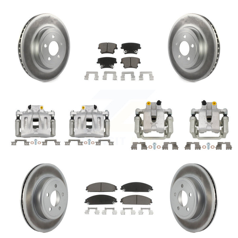 Transit Auto KCG-100989C Disc Brake Kit for 2006 Chrysler 300 - Front and Rear product image