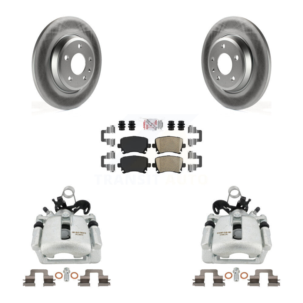 Transit Auto KCG-100990N Disc Brake Kit for 2009 Audi A4 Quattro - Rear product image