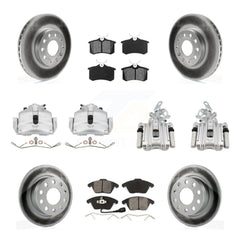 Transit Auto KCG-100990S Disc Brake Kit for 2014-2018 Volkswagen Jetta, Volkswagen Beetle - Front and Rear product image