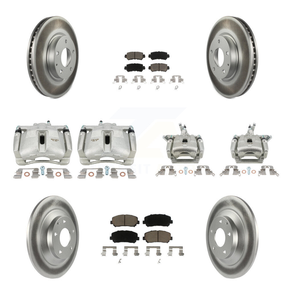 Transit Auto KCG-100991C Disc Brake Kit for 2013-2015 Mazda CX-5 - Front and Rear product image