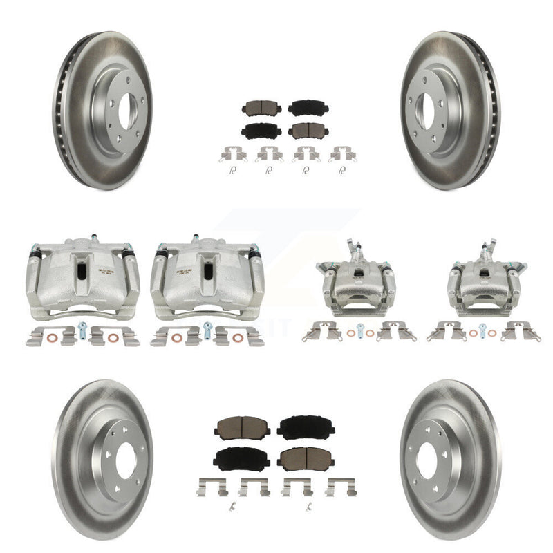 Transit Auto KCG-100991C Disc Brake Kit for 2013-2015 Mazda CX-5 - Front and Rear product image
