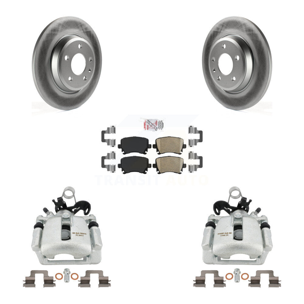 Transit Auto KCG-100991N Disc Brake Kit for 2009 Audi A4 Quattro - Rear product image