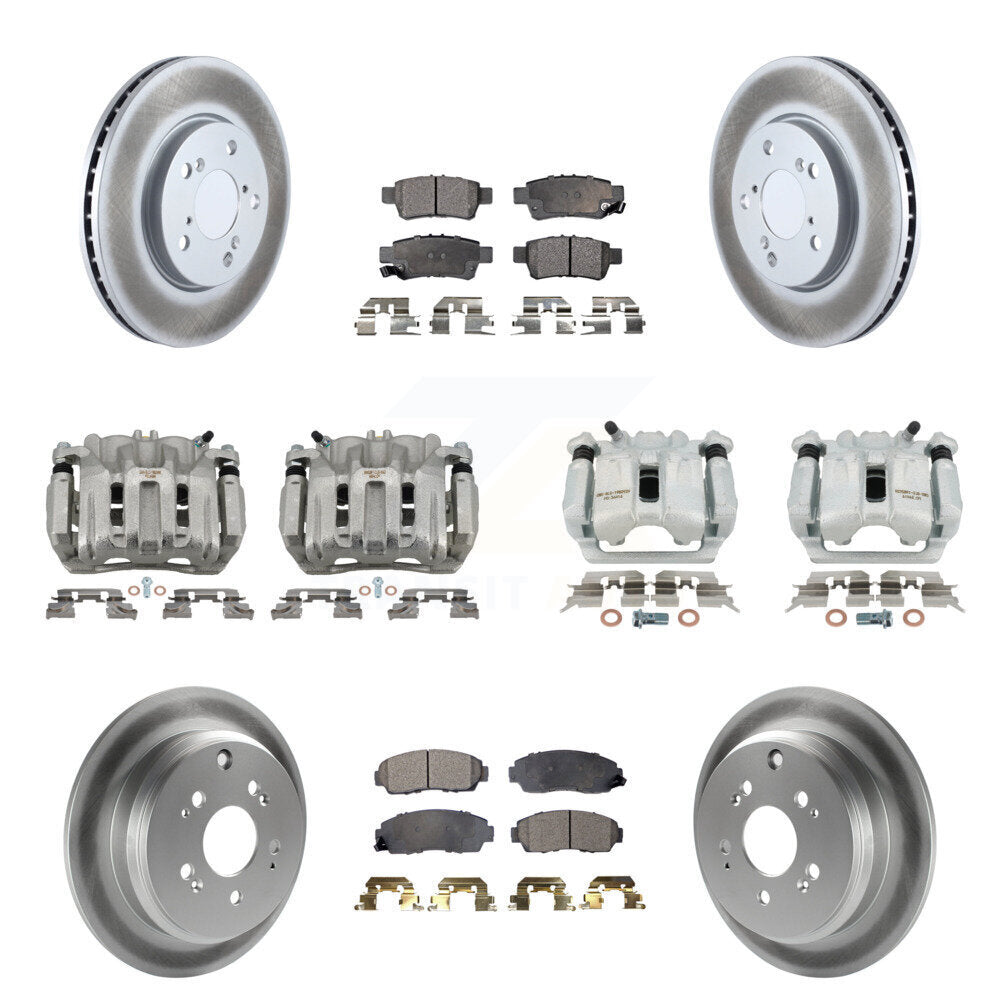 Transit Auto KCG-100991P Disc Brake Kit for 2005-2010 Honda Odyssey - Front and Rear product image