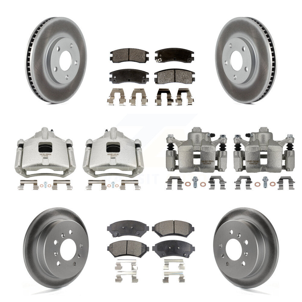 Transit Auto KCG-100993P Disc Brake Kit for 2000-2004 Chevrolet Impala, Chevrolet Monte Carlo - Front and Rear product image