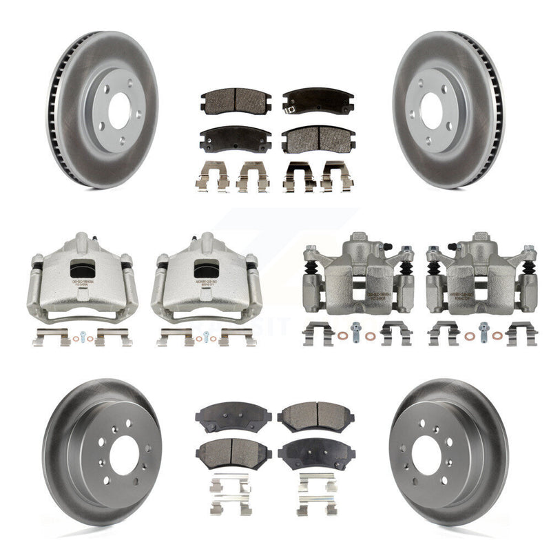 Transit Auto KCG-100993P Disc Brake Kit for 2000-2004 Chevrolet Impala, Chevrolet Monte Carlo - Front and Rear product image