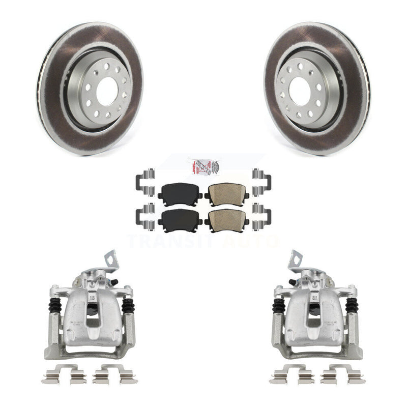 Transit Auto KCG-100994N Disc Brake Kit for 2009 Volkswagen CC, Volkswagen Passat, Volkswagen Passat CC - Rear product image