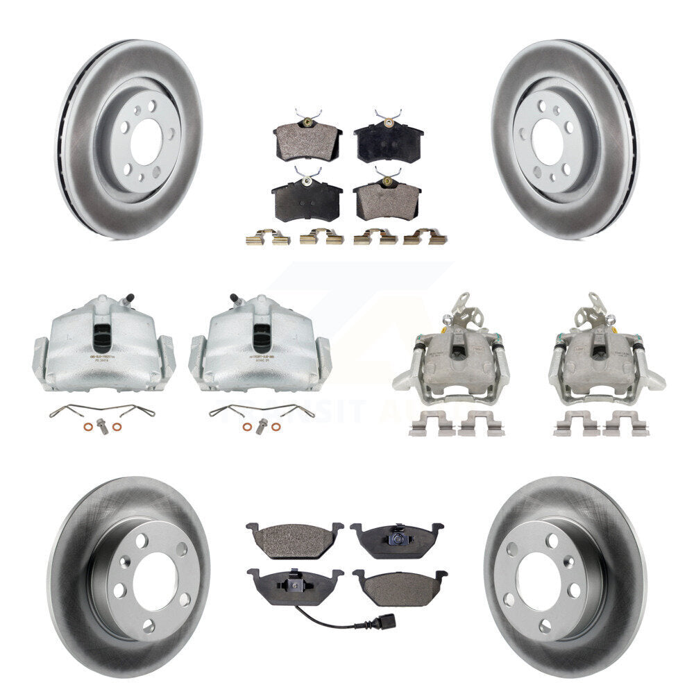 Transit Auto KCG-100995P Disc Brake Kit for 2006 Volkswagen Jetta - Front and Rear product image