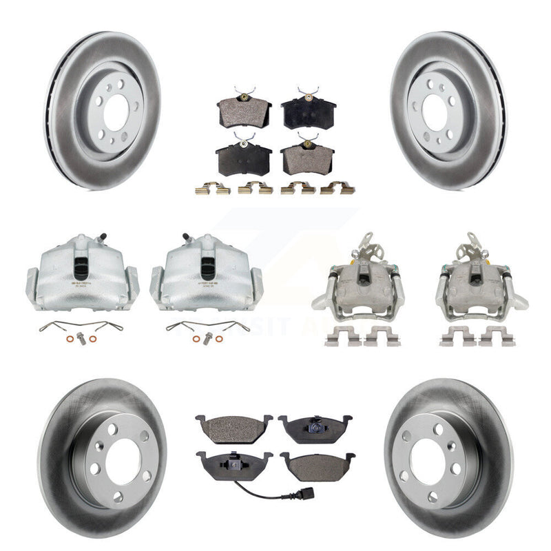 Transit Auto KCG-100995P Disc Brake Kit for 2006 Volkswagen Jetta - Front and Rear product image