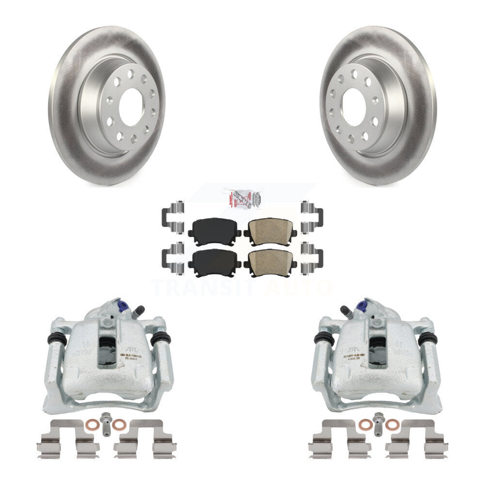 Transit Auto KCG-100998N Disc Brake Kit for 2009-2011 Volkswagen CC, Volkswagen Tiguan - Rear product image