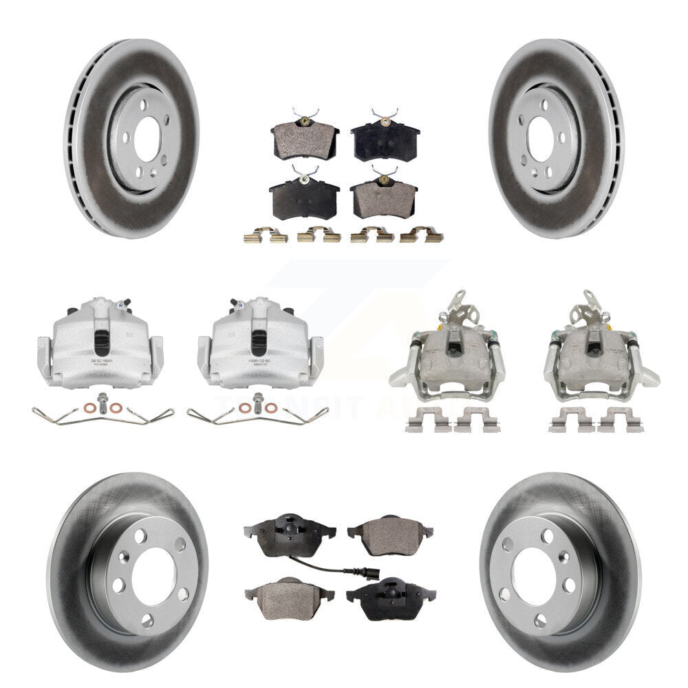 Transit Auto KCG-100998P Disc Brake Kit for 2006 Volkswagen Jetta - Front and Rear product image