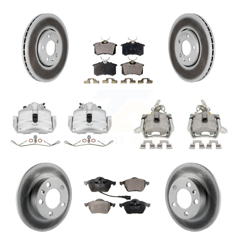 Transit Auto KCG-100998P Disc Brake Kit for 2006 Volkswagen Jetta - Front and Rear product image