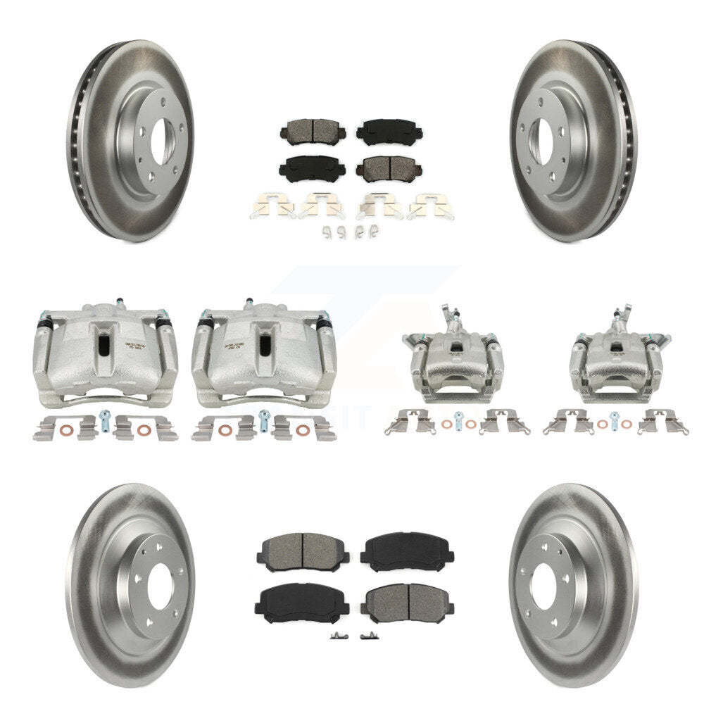 Transit Auto KCG-100998S Disc Brake Kit for 2013-2015 Mazda CX-5 - Front and Rear product image