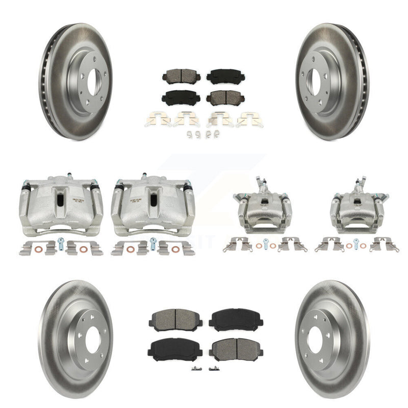 Transit Auto KCG-100998S Disc Brake Kit for 2013-2015 Mazda CX-5 - Front and Rear product image