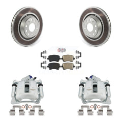 Transit Auto KCG-101000N Disc Brake Kit for 2009-2010 Volkswagen CC, Volkswagen Passat CC - Rear product image