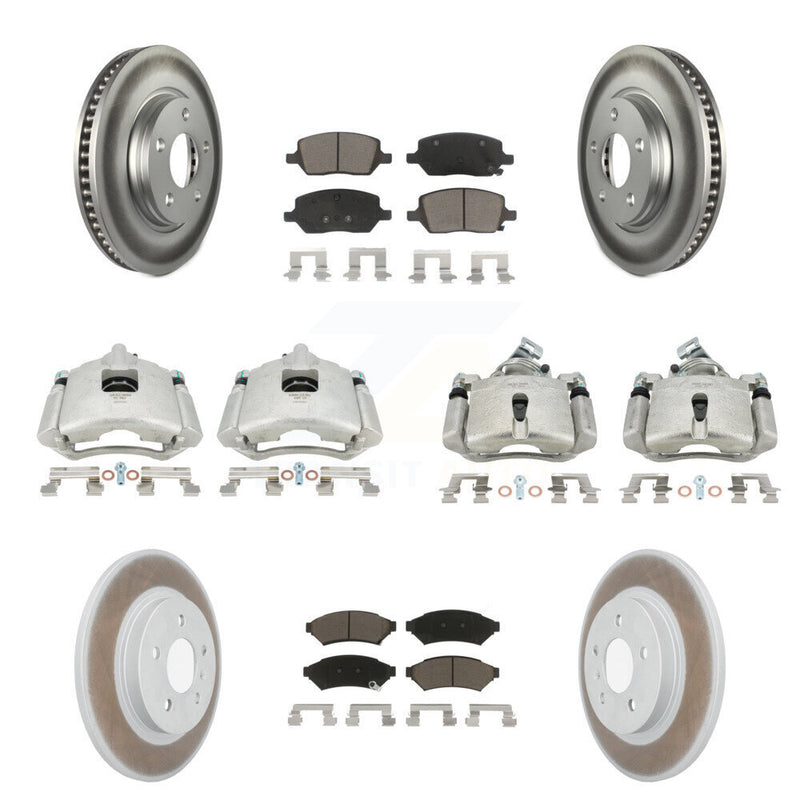 Transit Auto KCG-101001C Disc Brake Kit for 2005 Buick Terraza, Chevrolet Uplander, Saturn Relay - Front and Rear product image