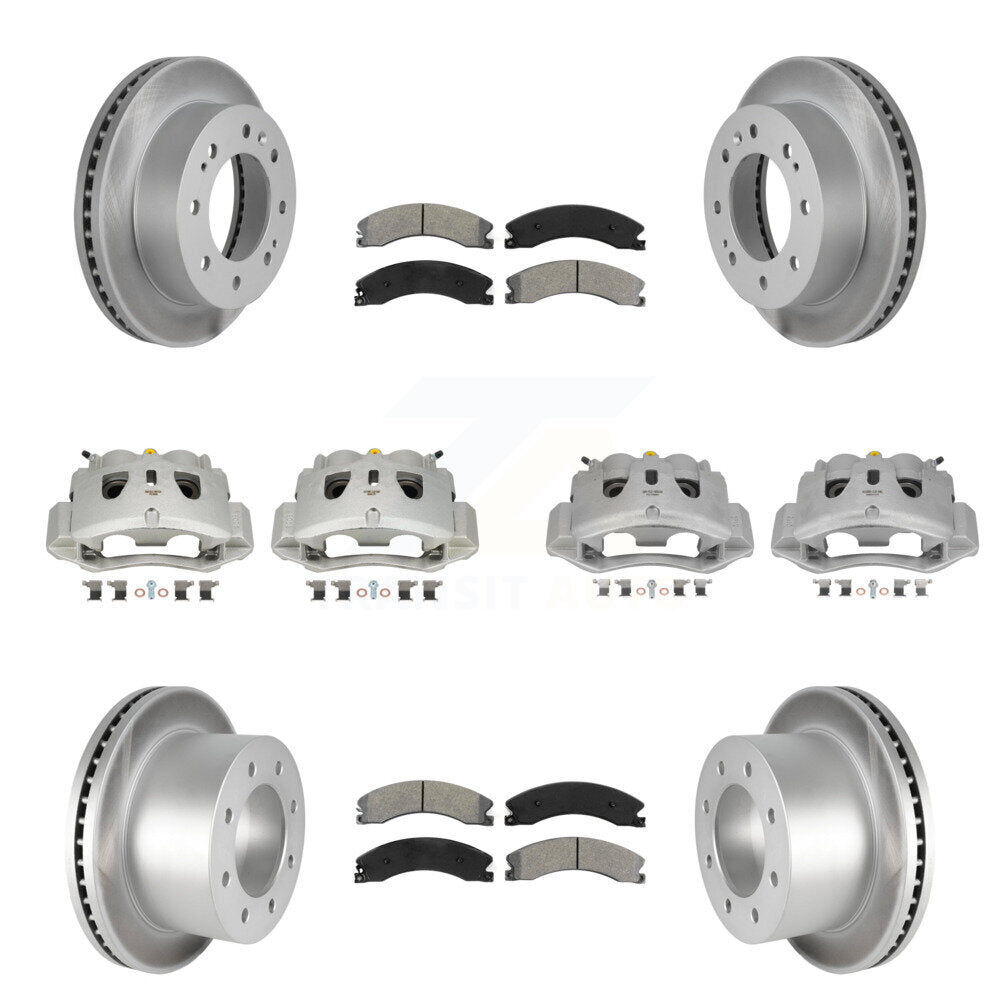 Transit Auto KCG-101001S Disc Brake Kit for 2011-2019 Chevrolet Silverado 3500 HD, GMC Sierra 3500 HD - Front and Rear product image
