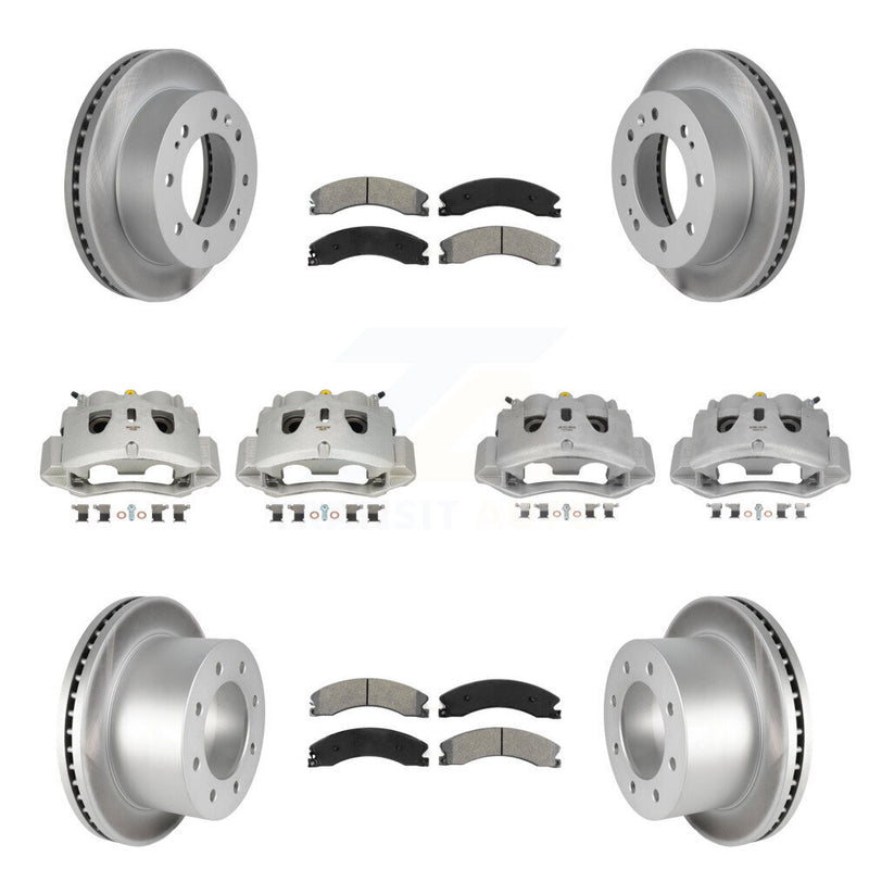 Transit Auto KCG-101001S Disc Brake Kit for 2011-2019 Chevrolet Silverado 3500 HD, GMC Sierra 3500 HD - Front and Rear product image