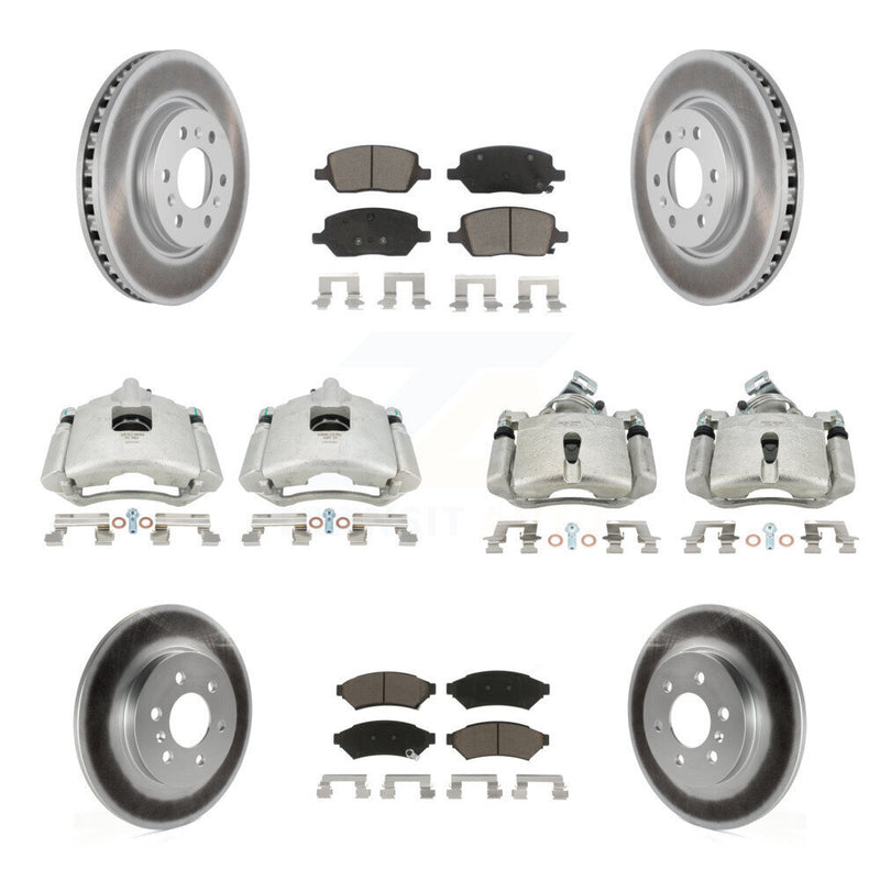 Transit Auto KCG-101002C Disc Brake Kit for 2006-2009 Buick Terraza, Chevrolet Uplander, Pontiac Montana & more - Front and Rear product image