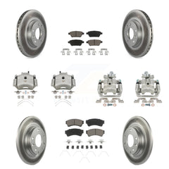 Transit Auto KCG-101003C Disc Brake Kit for 2006-2013 Mazda 6, Lincoln MKZ, Ford Fusion & more - Front and Rear product image