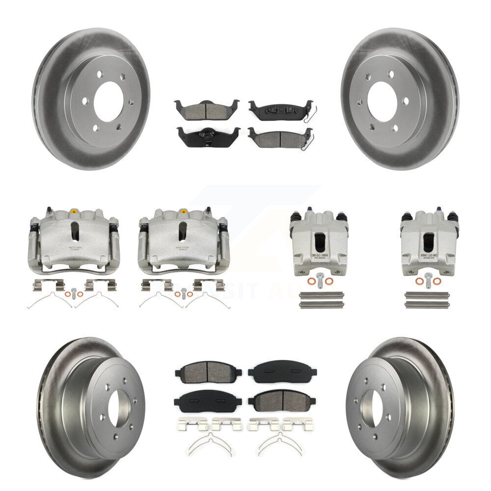 Transit Auto KCG-101003S Disc Brake Kit for 2004-2008 Lincoln Mark LT, Ford F-150 - Front and Rear product image