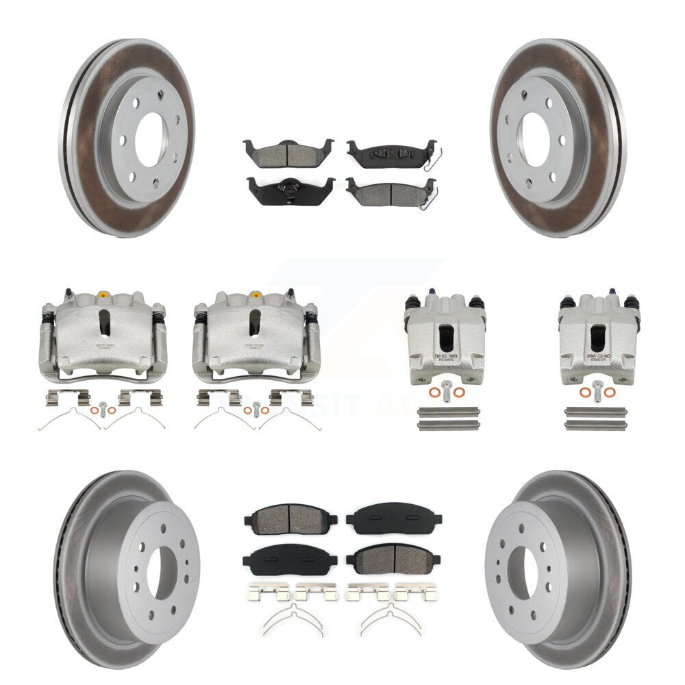 Transit Auto KCG-101004S Disc Brake Kit for 2004-2008 Lincoln Mark LT, Ford F-150 - Front and Rear product image