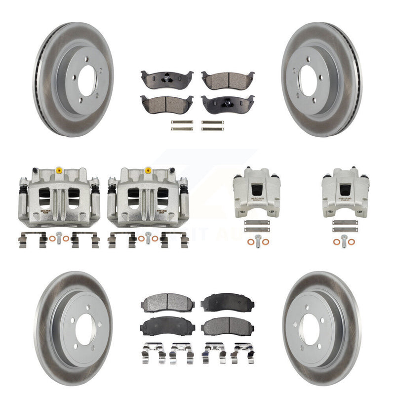 Transit Auto KCG-101006P Disc Brake Kit for 2002-2005 Ford Explorer, Mercury Mountaineer - Front and Rear product image