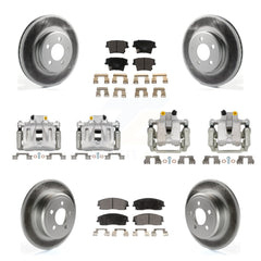 Transit Auto KCG-101007T Disc Brake Kit for 2005-2011 Chrysler 300, Dodge Challenger, Dodge Charger & more - Front and Rear product image