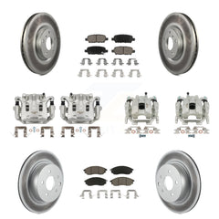 Transit Auto KCG-101009C Disc Brake Kit for 2010-2015 INFINITI Q40, INFINITI QX50, INFINITI EX37 & more - Front and Rear product image