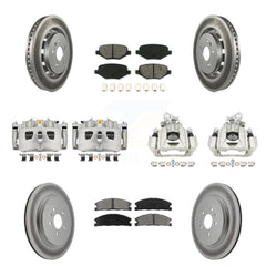 Transit Auto KCG-101009S Disc Brake Kit for 2016 Lincoln MKS - Front and Rear product image