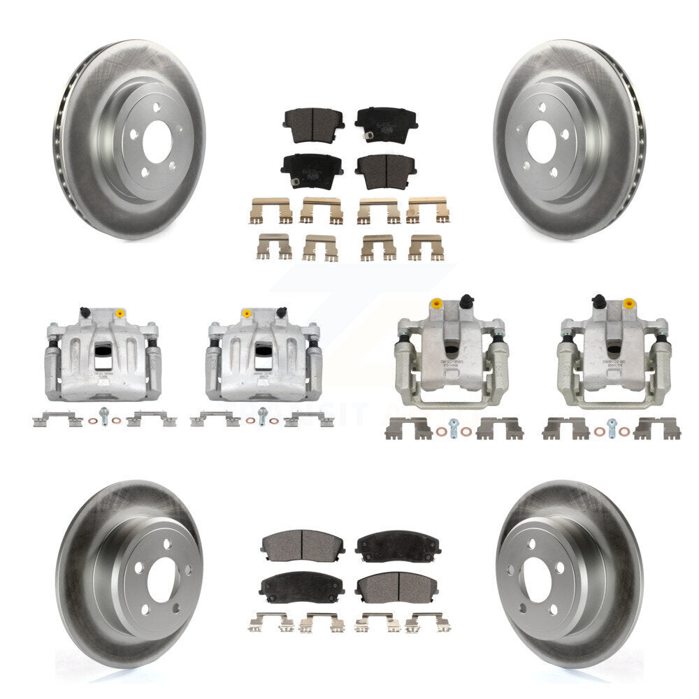 Transit Auto KCG-101009T Disc Brake Kit for 2015-2016 Dodge Charger - Front and Rear product image