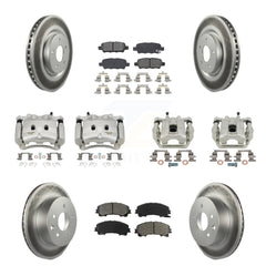 Transit Auto KCG-101010S Disc Brake Kit for 2014-2019 Nissan Rogue - Front and Rear product image