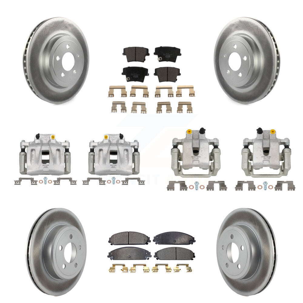 Transit Auto KCG-101010T Disc Brake Kit for 2006 Chrysler 300 - Front and Rear product image