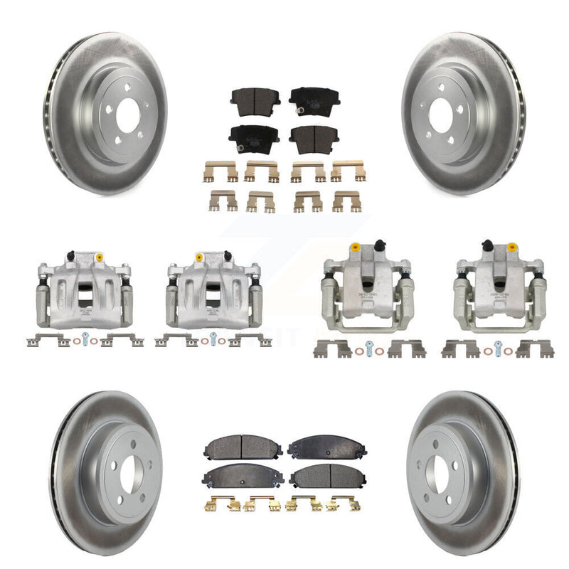 Transit Auto KCG-101010T Disc Brake Kit for 2006 Chrysler 300 - Front and Rear product image