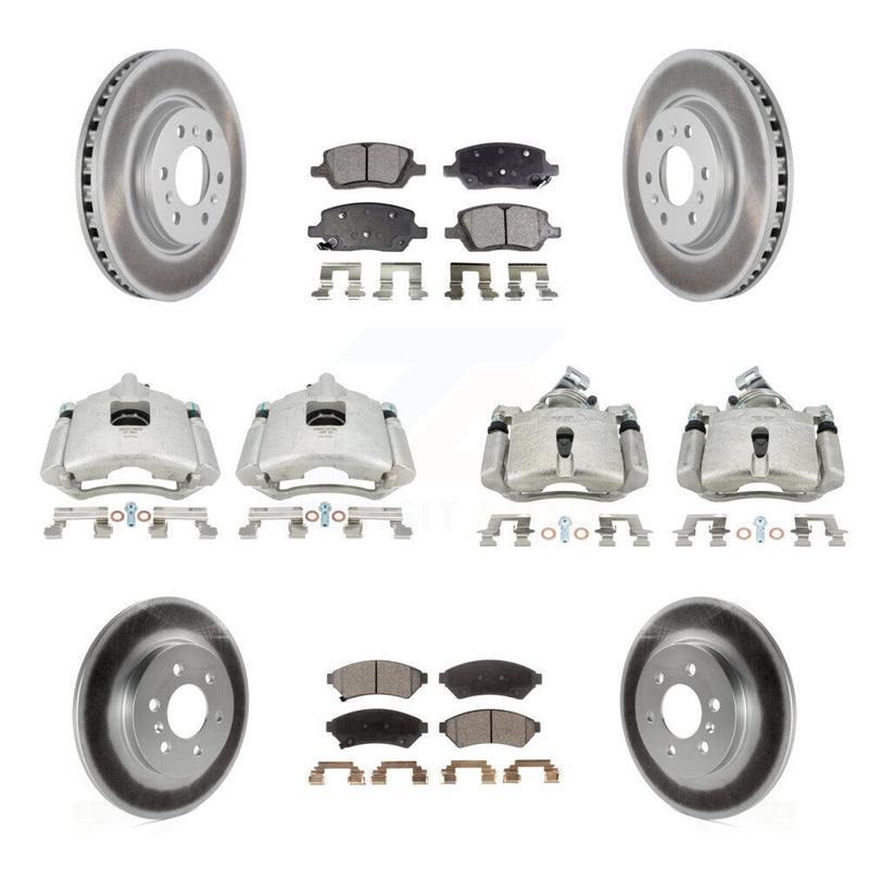 Transit Auto KCG-101011P Disc Brake Kit for 2006-2009 Buick Terraza, Chevrolet Uplander, Pontiac Montana & more - Front and Rear product image