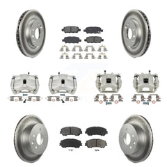 Transit Auto KCG-101011S Disc Brake Kit for 2014-2022 Nissan Rogue, Nissan Rogue Sport - Front and Rear product image