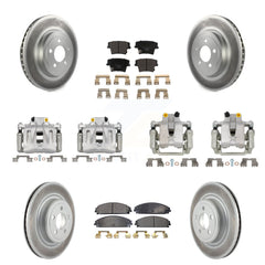 Transit Auto KCG-101011T Disc Brake Kit for 2011 Dodge Charger - Front and Rear product image