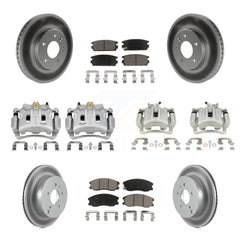 Transit Auto KCG-101012C Disc Brake Kit for 2007-2015 Chevrolet Captiva Sport, Saturn Vue, Chevrolet Equinox & more - Front and Rear product image