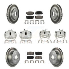Transit Auto KCG-101013C Disc Brake Kit for 2010-2017 Chevrolet Equinox, GMC Terrain - Front and Rear product image