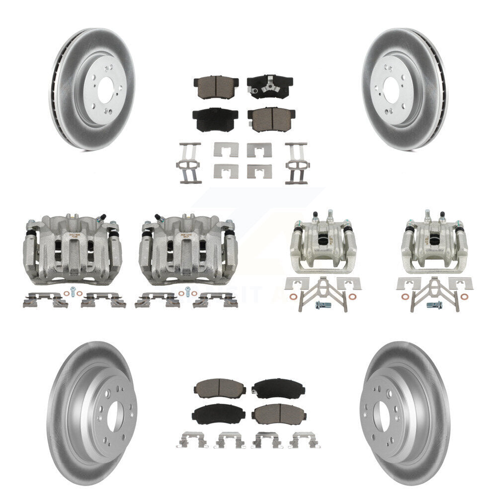 Transit Auto KCG-101015C Disc Brake Kit for 2010-2011 Honda Accord Crosstour - Front and Rear product image