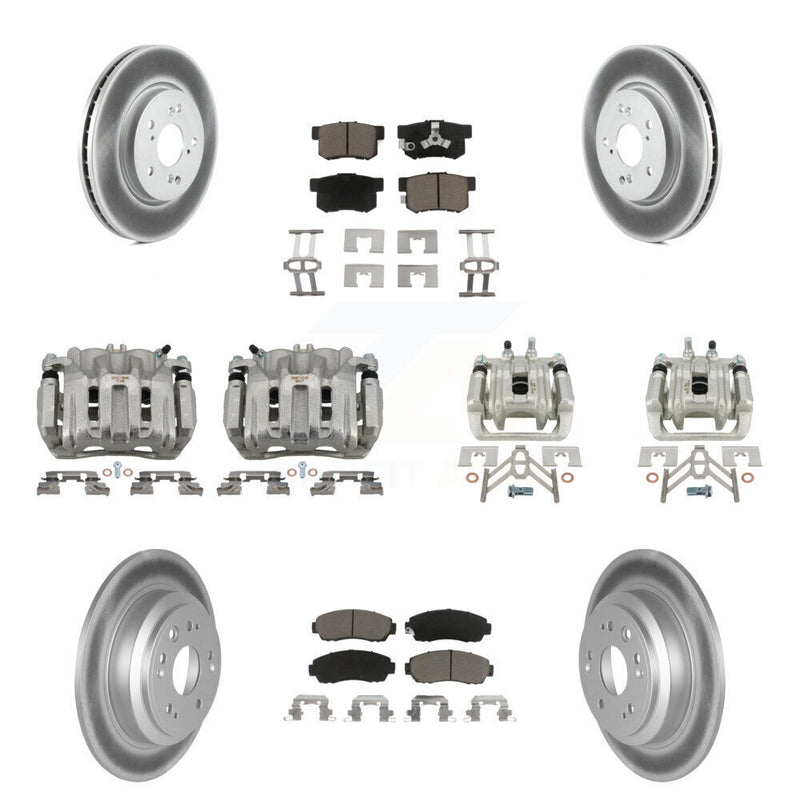 Transit Auto KCG-101015C Disc Brake Kit for 2010-2011 Honda Accord Crosstour - Front and Rear product image